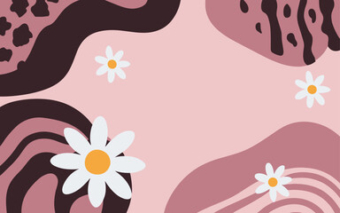 Abstract background poster. Good for fashion fabrics, postcards, email header, wallpaper, banner, events, covers, advertising, and more. Valentine's day, women's day, mother's day background.