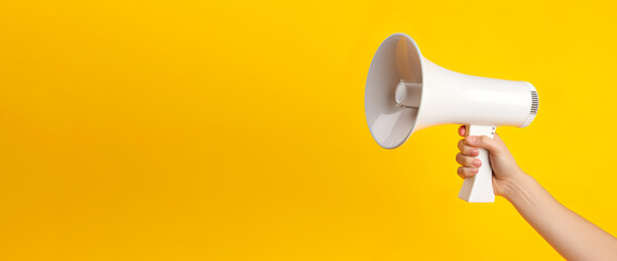 megaphone sale background