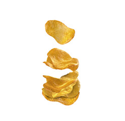 Potato chips with transparent background - 706450415