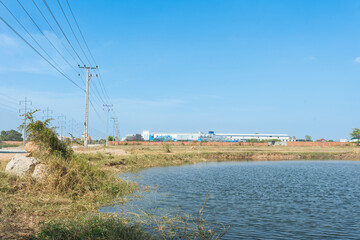 The River Water Surface Fresh Outside City