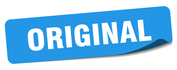 original sticker. original label