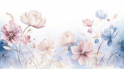 Captivating Watercolor Art Background with Vibrant Colors and Modern Design for Trendy Wallpaper and Graphic Projects.