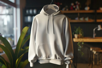Mockup Of Blank Hoodie