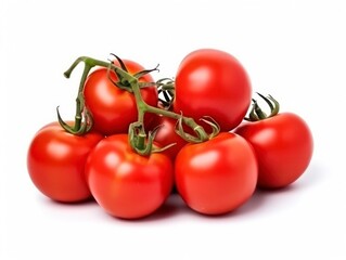 tomatoes on a vine