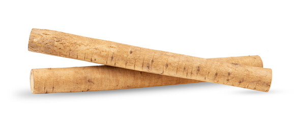 burdock roots or kobo isolated on transparent png