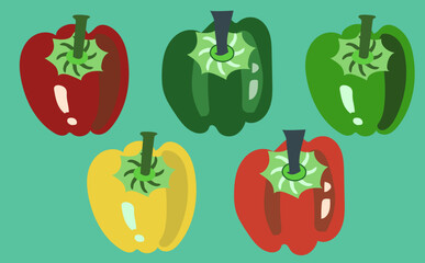 ピーマンのデザイン