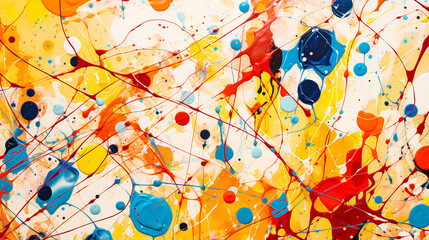 
A painting of... Chromatic Whispers Dancing on Cosmic Canvas, Geometric Dreams Unfurling in Electric Hues, Intertwined Lines Echoing Unspoken Symphonies, Shapes Morphing Through Liquid Light.
