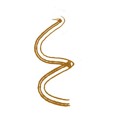 ribbon on white background