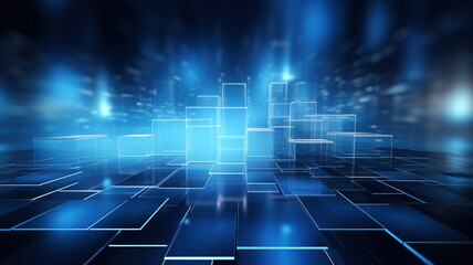Obraz premium Abstract Background Modern IT Technology
