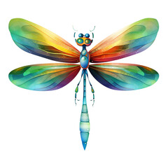 Obraz na płótnie Canvas Dragonfly Clip on transparent background