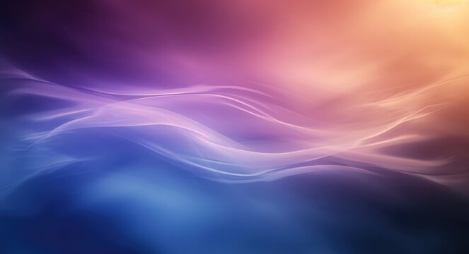 Blurred Gradient Background in Blue, Purple, Brown, and Grey Tones