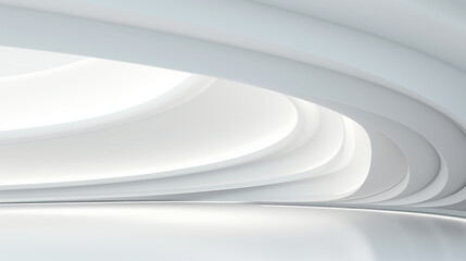 Tranquil White Minimalistic Background: Soft Texture and Serene Atmosphere for Modern Design
