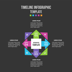 diagram for business, modern style, presentation vector infographic.