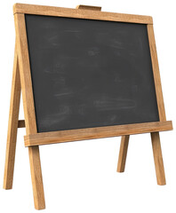 School long black board illustration PNG element cut out transparent isolated on white background ,PNG file ,artwork graphic design.