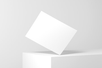 Brochure Landscape Flyer Mockup