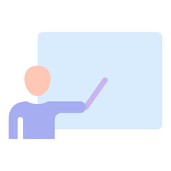 Teacher Flat Icon