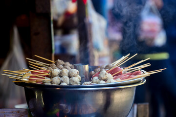 incense sticks in a buddhist temple