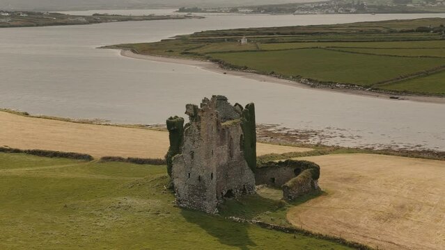 Ballycarbery castle ruins Kerry Ireland