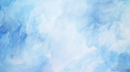 Hand painted watercolor sky and clouds, abstract watercolor background, illustration