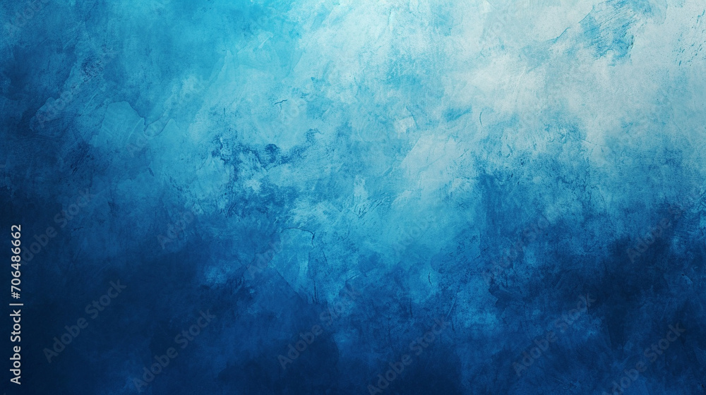 Canvas Prints blue gradient background texture.