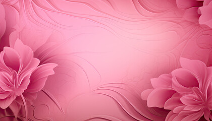Abstract pink texture background, wallpaper, flowers texture, 7:4
