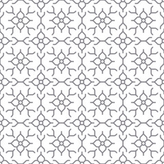 Seamless abstract geometric pattern in Arabian style