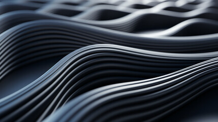 Abstract grey wave background poster with dynamic. technology network