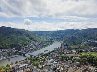 view from the top of the mountain