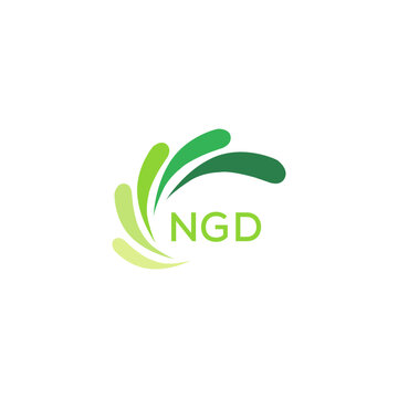 NGD Letter logo design template vector. NGD Business abstract connection vector logo. NGD icon circle logotype.
