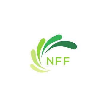 NFF Letter logo design template vector. NFF Business abstract connection vector logo. NFF icon circle logotype.

