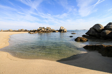 Obraz premium Ménéham, Finistère, France