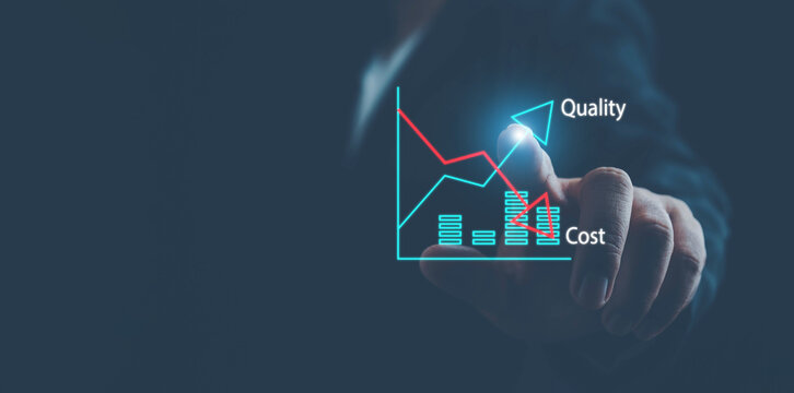 Cost and quality control, Control Quality and cost optimization for products or services to improve customer satisfaction,enhance company performance. Successful corporate strategy, quality control.