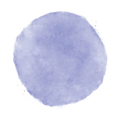 Purple blob stain watercolor illustration