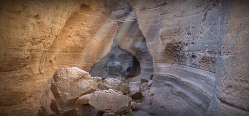  Barranco de las Vacas gorge.
