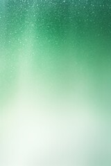 Green white grainy background, abstract blurred color gradient noise texture