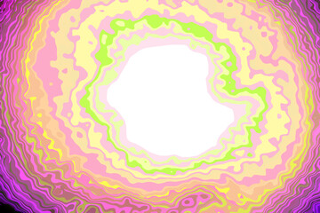 Cartoon drawing of a belly background with a blank space for a child