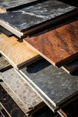 Granite wooden boards with texture as background 