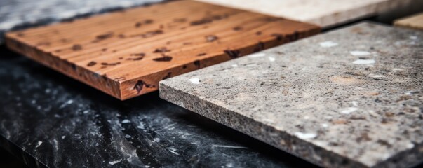 Granite wooden boards with texture as background