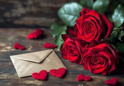 Red Roses for Valentines Day