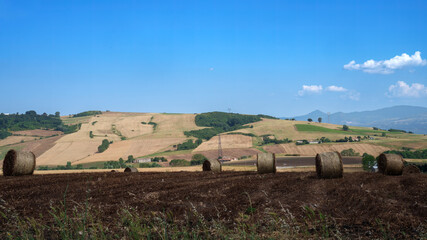 Rural landscape in Avellino province, Italy