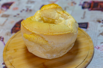 Traditional oven-baked cassava doughnut
