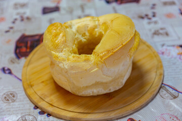 Traditional oven-baked cassava doughnut