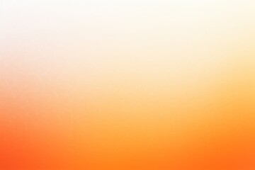 Orange white grainy background, abstract blurred color gradient noise texture banner
