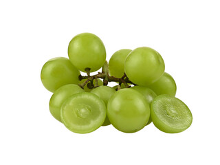 fresh grape fruit isolated on transparent png