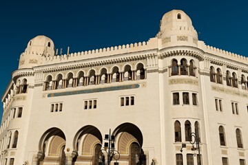 Central Post Office in Algiers, the capital of Algeria. It was built in 1910, since 2015 a museum....