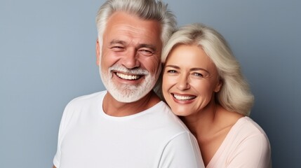 Fototapeta premium Dental Care. mouth senior or adult, Healthy Smile Elderly show beautiful of teeth, confident in orthodontics, advertising, white teeth, online plating, dentures, dental implants,