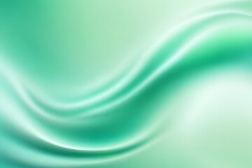 Obraz premium Abstract gradient smooth Blur pearl Aquamarine Green background image