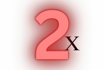 2 X