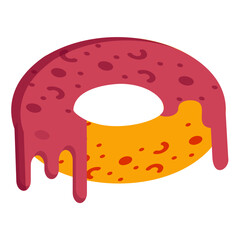 Mechanical kitchen scales gauge weight concept vector icon design, Bakery and Baker symbol, food preparation and Kitchen Utensils sign, Recipe development stock illustration