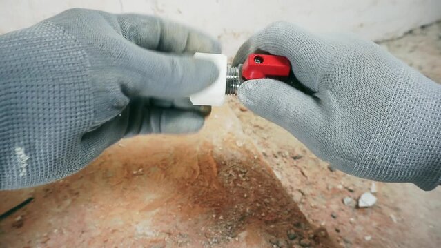Work on the installation of heating or plumbing.